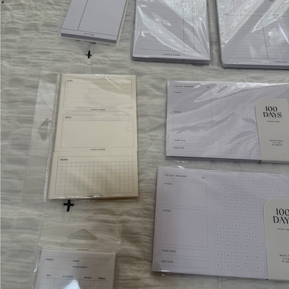 Cloth & Paper Assorted Stationery and Labels, and clips - Picture 2 of 6